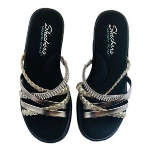 Skechers Memory Foam Slip on Sandals